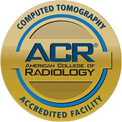 Computed Tomography, ACR Advanced College of Radiology, Accredited Facility